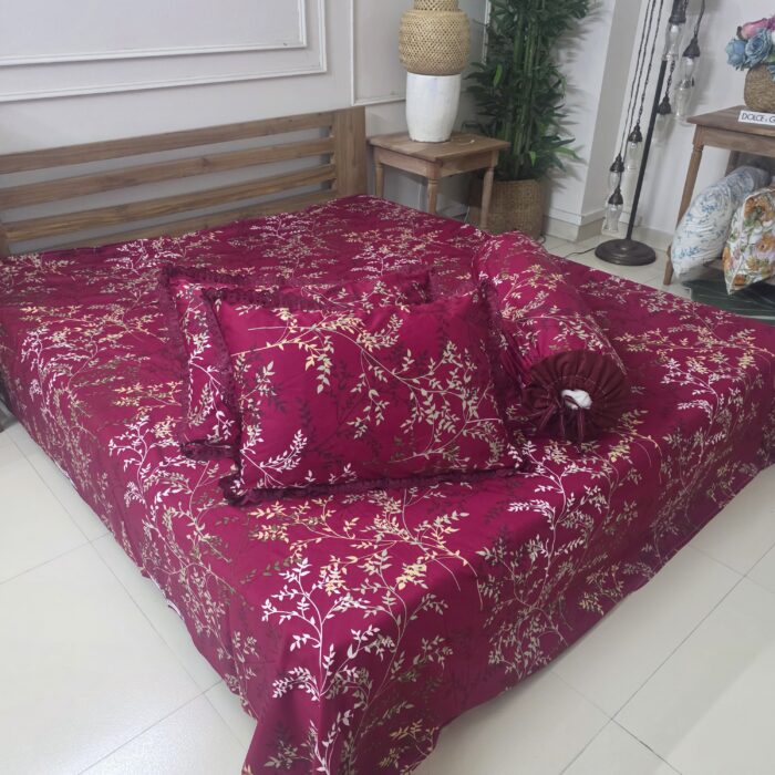 Premium Twill Cotton Fabric Bedsheet Set